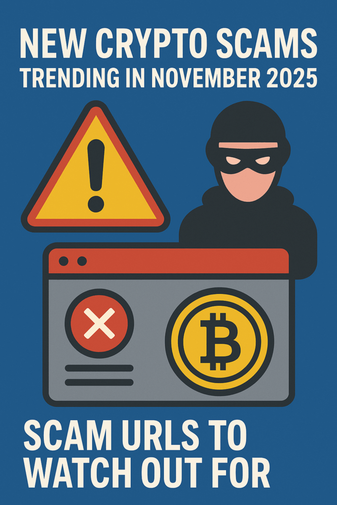 New Crypto Scams Trending in November 2025 picture
