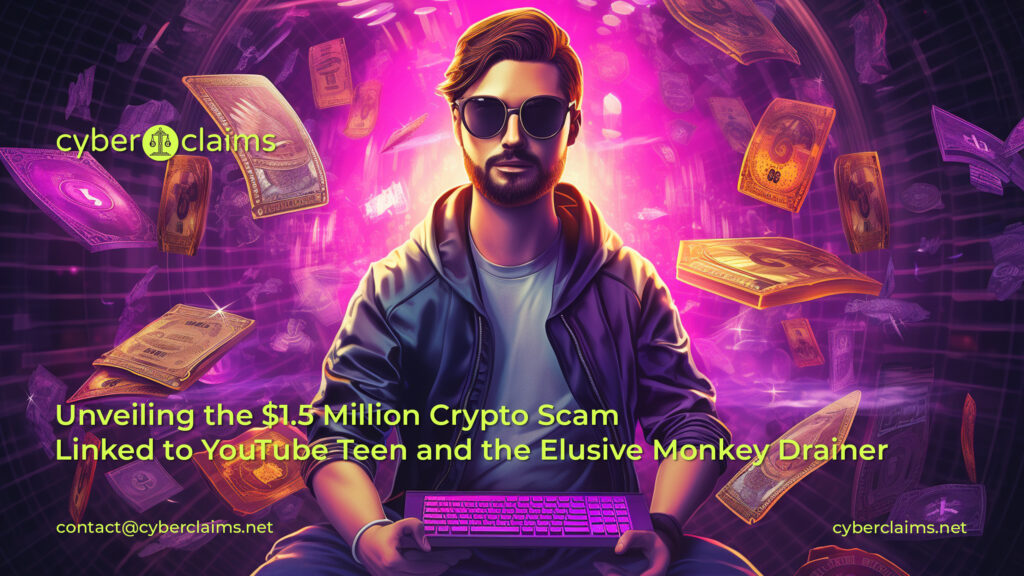 Unveiling the $1.5 Million Crypto Scam Linked to YouTube Teen and the Elusive Monkey Drainer