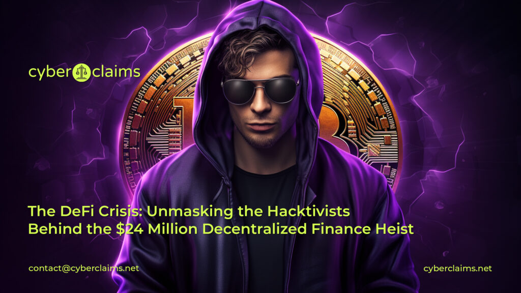 The DeFi Crisis: Unmasking the Hacktivists Behind the $24 Million Decentralized Finance Heist