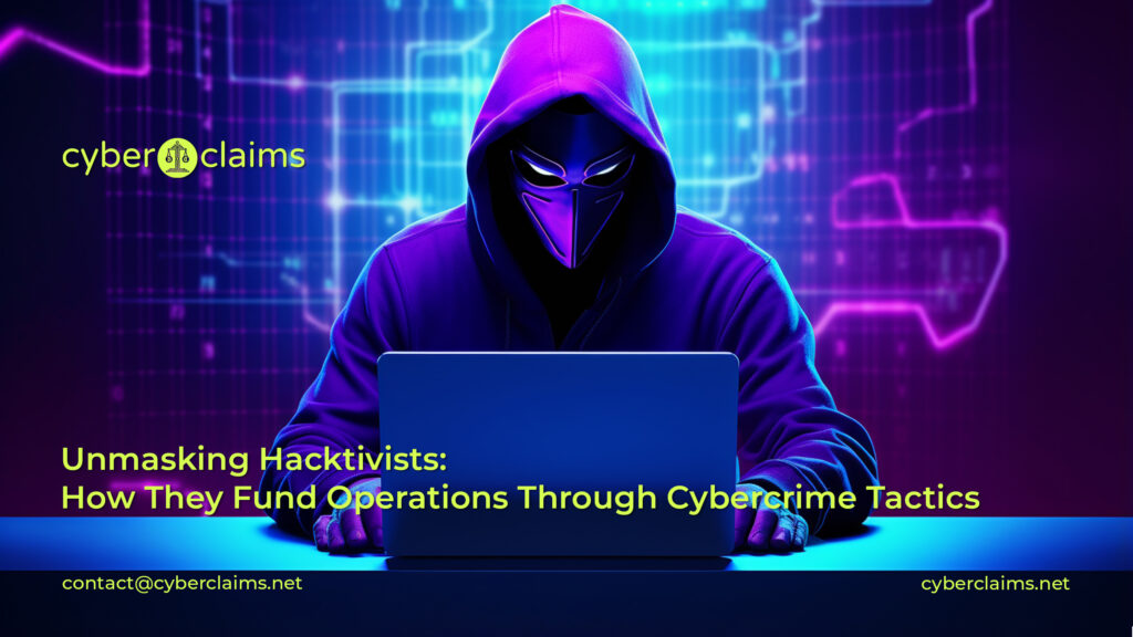 Unmasking Hacktivists: How They Fund Operations Through Cybercrime Tactics