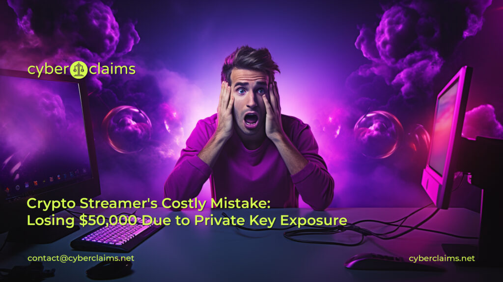 Crypto Streamer's Costly Mistake: Losing $50,000 Due to Private Key Exposure