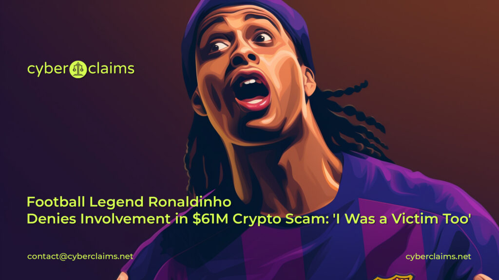 Football Legend Ronaldinho Denies Involvement in $61M Crypto Scam: 'I Was a Victim Too'