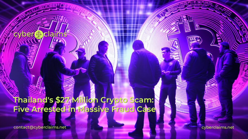 Thailand’s $27 Million Crypto Scam: Five Arrested in Massive Fraud Case